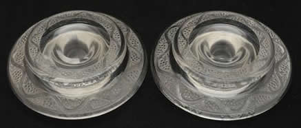 Rene Lalique Candleholder Ricquewihr