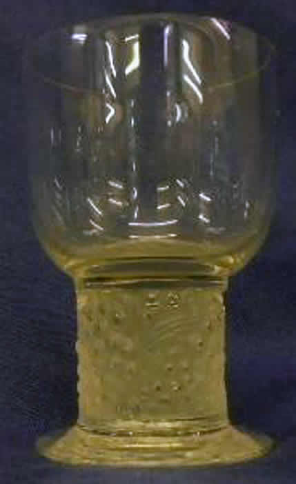 Rene Lalique Liqueur Glass Ricquewihr