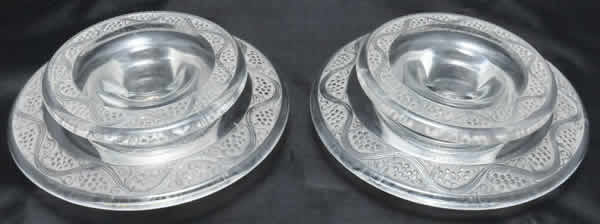Rene Lalique Ricquewihr Candleholder