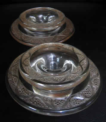 Rene Lalique Candleholder Ricquewihr