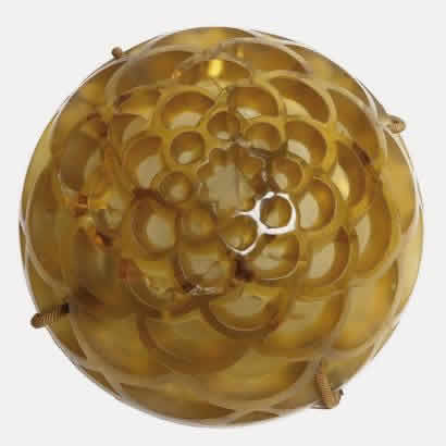 Rene Lalique Lighting Fixture Rinceaux