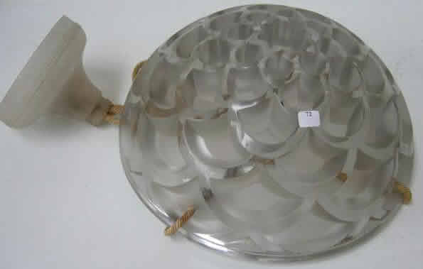Rene Lalique Plafonnier Rinceaux