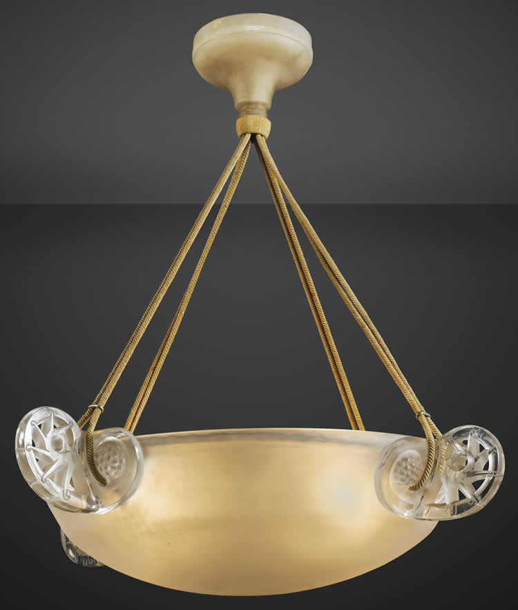 Rene Lalique Chandelier Ronces