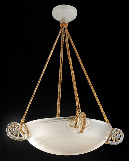 Rene Lalique Chandelier Ronces