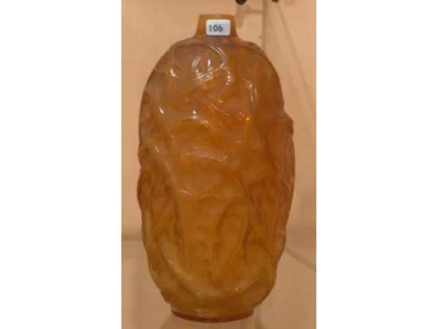 Rene Lalique Vase Ronces