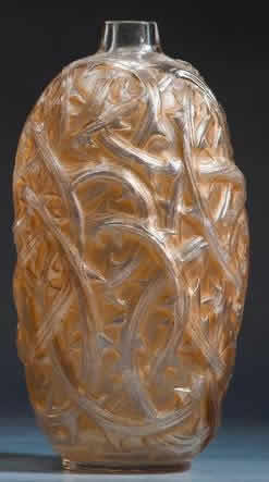 Rene Lalique Vase Ronces