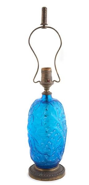 Rene Lalique Ronces Vase Lamp