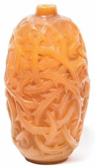 Rene Lalique Vase Ronces