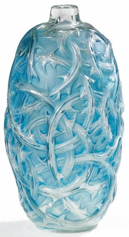 Rene Lalique Vase Ronces