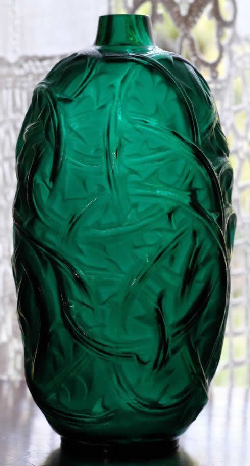 Rene Lalique Vase Ronces