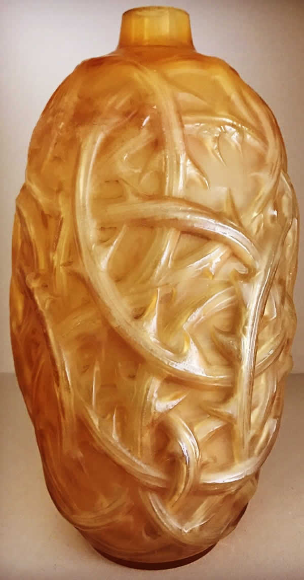Rene Lalique Vase Ronces
