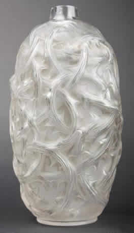 Rene Lalique Vase Ronces