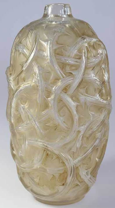 Rene Lalique Vase Ronces