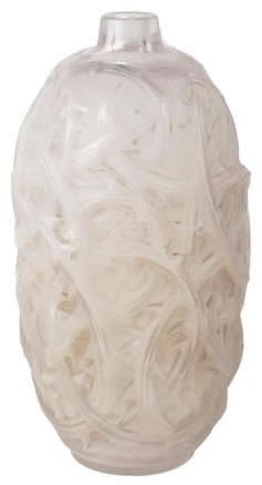 Rene Lalique Vase Ronces