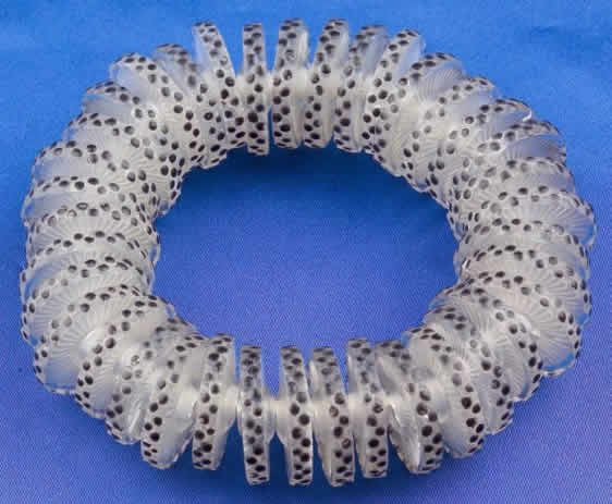 Rene Lalique Rondelles Plates Bracelet