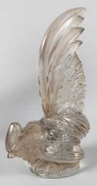 Rene Lalique Car Mascot Rooster