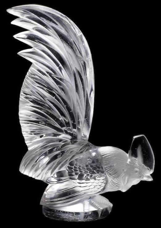 Rene Lalique Car Mascot Rooster