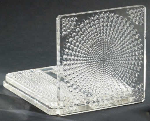 Rene Lalique Rosace Perlee Panel