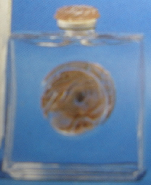 Rene Lalique Rose D'Heraud Perfume Bottle