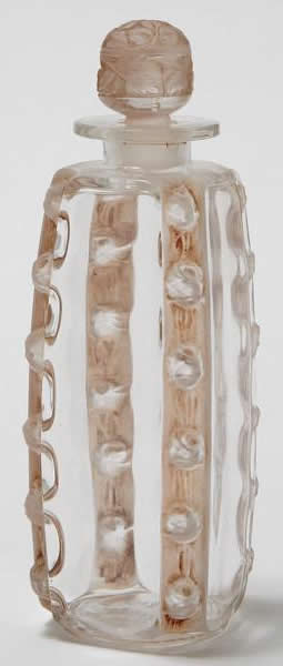 Rene Lalique Rose Rouge Perfume Bottle