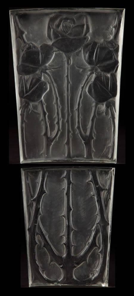 Rene Lalique Architectural Panel Roses