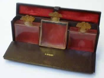 Rene Lalique Perfume Bottle Fleurs De France