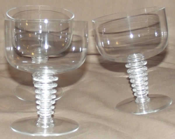 Rene Lalique Champagne Glass Rosheim