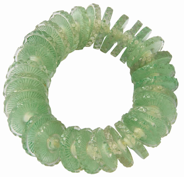 Rene Lalique Bracelet Rondelles Plates