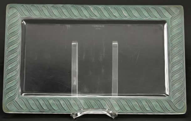 Rene Lalique Tray Rubans