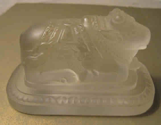 Rene Lalique Paperweight Sacred Bull