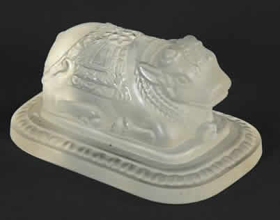 Rene Lalique Paperweight Sacred Bull