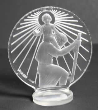 Rene Lalique Car Mascot Saint-Christophe