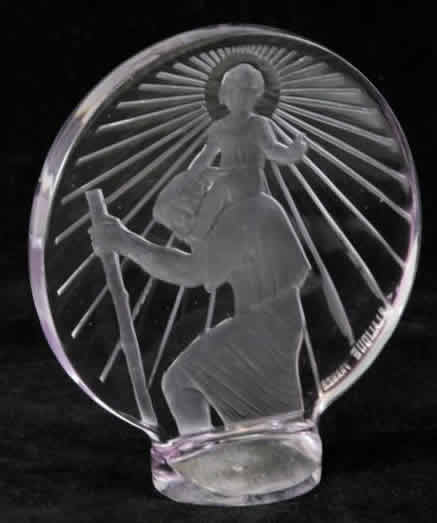 Rene Lalique Mascotte Saint-Christophe