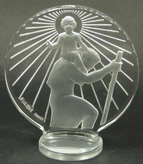 Rene Lalique Car Mascot Saint Christopher