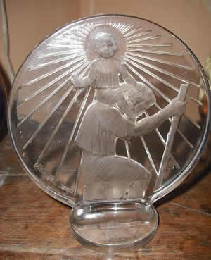 Rene Lalique Hood Ornament Saint Christopher