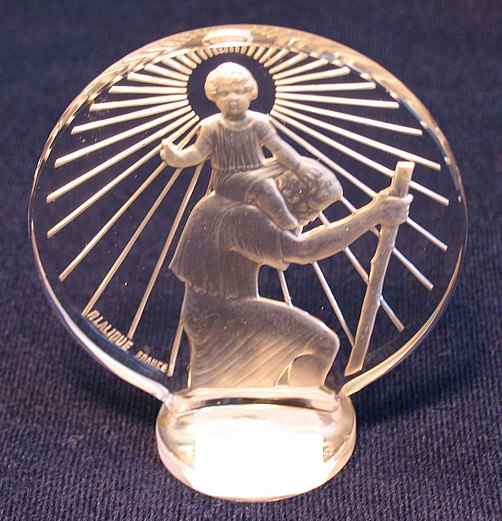 Rene Lalique Car Mascot Saint Christopher