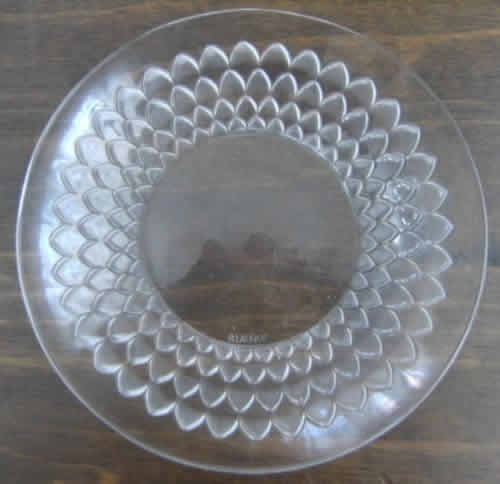 Rene Lalique Saint-Cyr Plate