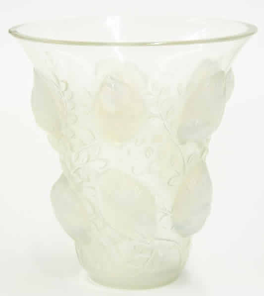 Rene Lalique Vase Saint-Francois