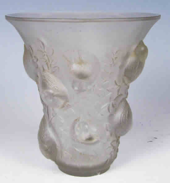 Rene Lalique Vase Saint-Francois