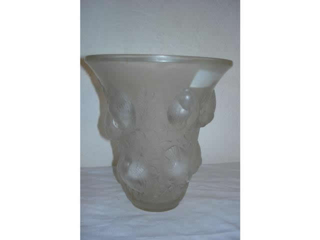 Rene Lalique Vase Saint-Francois