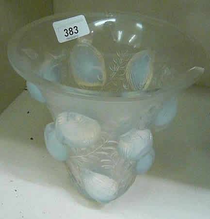 Rene Lalique Vase Saint-Francois