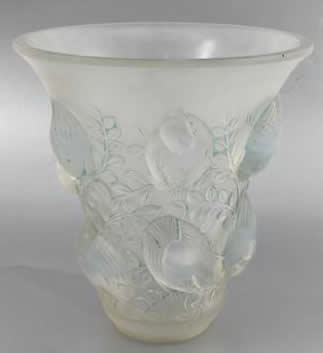Rene Lalique Vase Saint-Francois