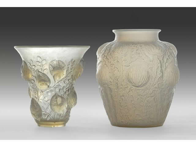 Rene Lalique Vase Saint-Francois