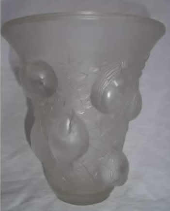 Rene Lalique Vase Saint-Francois