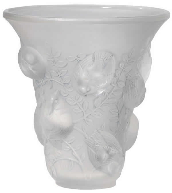Rene Lalique Vase Saint Francois