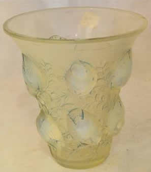 Rene Lalique Vase Saint Francois