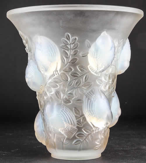 Rene Lalique Vase Saint Francois