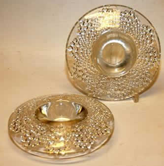 Rene Lalique Candleholder Saint-Gall