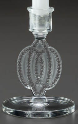 Rene Lalique Saint-James Candleholder