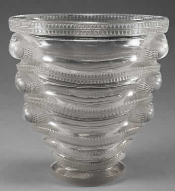 Rene Lalique Vase Saint Marc